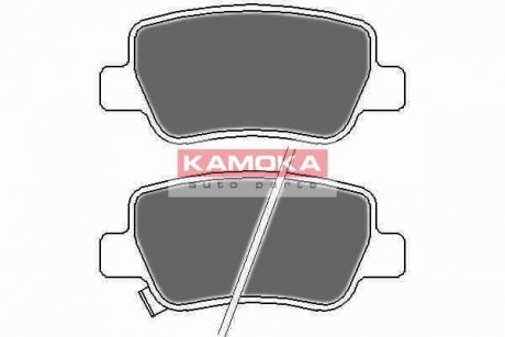 Задні тормозні (гальмівні) колодки kamoka JQ101129