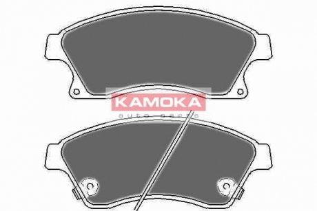 Передние тормозные колодки kamoka JQ1018524