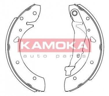 Колодки ручного (стоячого) тормоза kamoka JQ202026