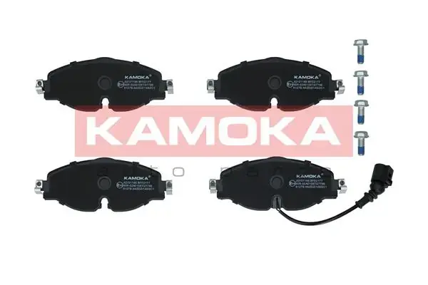 Передні тормозні (гальмівні) колодки Kamoka JQ101186 (фото 1)