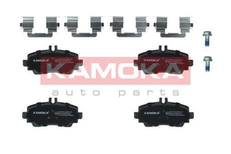 Передние тормозные колодки kamoka JQ1012714 на Мерседес W168 (а160)