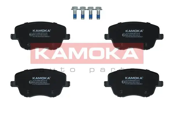 Передні тормозні (гальмівні) колодки Kamoka JQ1012838 (фото 1)