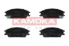 Передні тормозні (гальмівні) колодки Kamoka JQ101870 (фото 1)