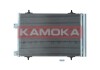 Радiатор кондицiонера CITROEN C5 08-/PEUGEOT 407 09-10/508 10-18 kamoka 7800001