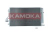 Радiатор кондицiонера HYUNDAI IX35 09-15/TUCSON 14-15/KIA CARENS 13-/SPORTAGE 09- kamoka 7800073