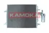 Радiатор кондицiонера VOLVO S60 10-18/S80 06-16/V60 10-/V70 11-/XC60 08-/XC70 11- Kamoka 7800055 (фото 1)