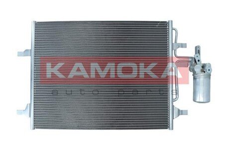 Радiатор кондицiонера VOLVO S60 10-18/S80 06-16/V60 10-/V70 11-/XC60 08-/XC70 11- kamoka 7800055