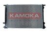 Радиатор охлаждения двигателя kamoka 7700021