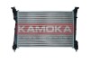 Радиатор охлаждения двигателя kamoka 7705024