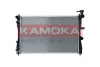 Радиатор охлаждения двигателя kamoka 7700036
