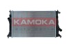 Радиатор охлаждения двигателя kamoka 7700037