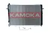 Радіатор охолодження двигуна Kamoka 7700092 (фото 2)