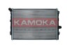 Радиатор охлаждения двигателя kamoka 7705055