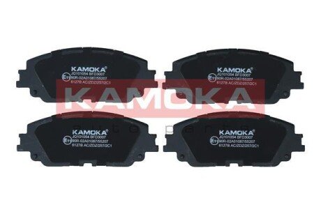 Передние тормозные колодки kamoka JQ101054