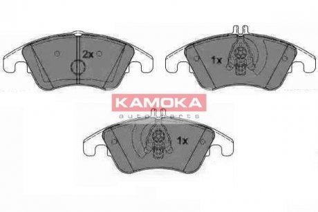 Тормозні (гальмівні) колодки kamoka JQ101119