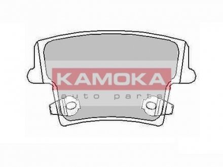 Задние тормозные колодки kamoka JQ101132