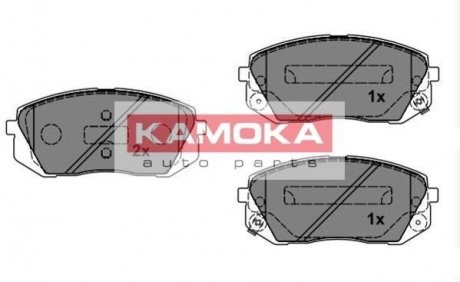 Передні тормозні (гальмівні) колодки kamoka JQ101149