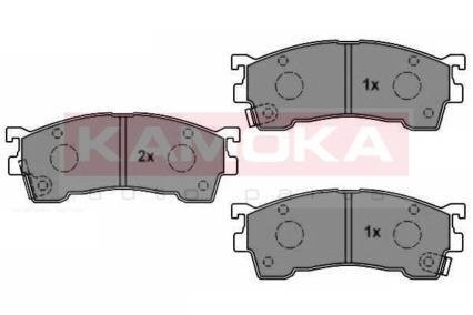 Передні тормозні (гальмівні) колодки kamoka JQ1011900