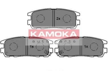 Задние тормозные колодки kamoka JQ1012034