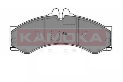 Тормозні (гальмівні) колодки kamoka JQ1012086