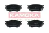 Передні тормозні (гальмівні) колодки Kamoka JQ101255 (фото 1)