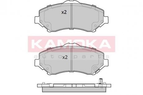 Тормозні (гальмівні) колодки kamoka JQ101274