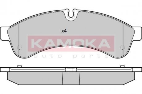 Тормозні (гальмівні) колодки kamoka JQ101276