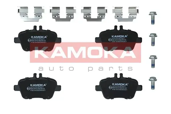 Тормозні (гальмівні) колодки Kamoka JQ101278 (фото 1)