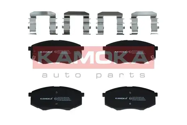 Передні тормозні (гальмівні) колодки Kamoka JQ101333 (фото 1)