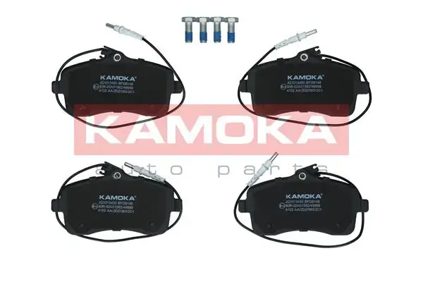 Передні тормозні (гальмівні) колодки Kamoka JQ1013450 (фото 1)