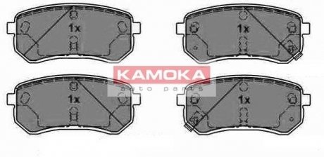 Тормозні (гальмівні) колодки kamoka JQ1013804