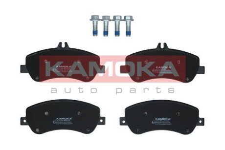 Передние тормозные колодки kamoka JQ101385 на Мерседес Glk 220