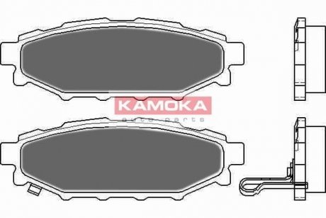 Тормозні (гальмівні) колодки kamoka JQ1013894