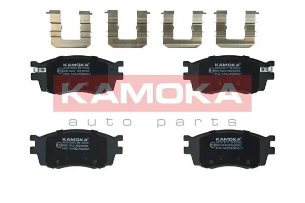 Передні тормозні (гальмівні) колодки Kamoka JQ1013910 (фото 1)