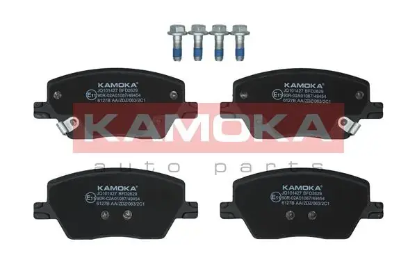 Передні тормозні (гальмівні) колодки Kamoka JQ101427 (фото 1)