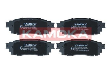 Задние тормозные колодки kamoka JQ101530