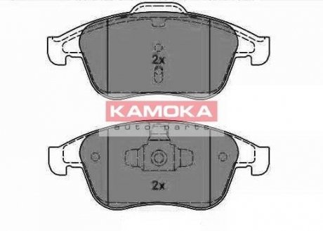Тормозні (гальмівні) колодки kamoka JQ1018136