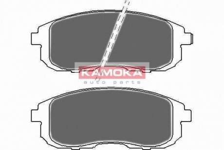 Передние тормозные колодки kamoka JQ1018224