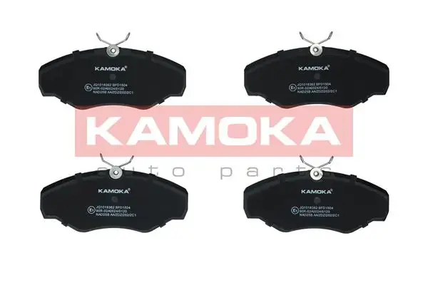 Передні тормозні (гальмівні) колодки Kamoka JQ1018362 (фото 1)