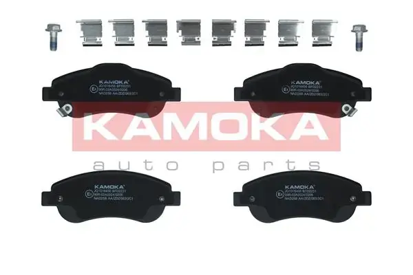 Передние тормозные колодки kamoka JQ1018456