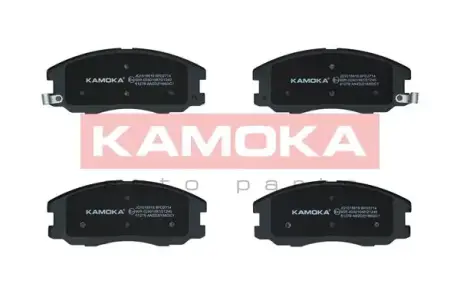 Передні тормозні (гальмівні) колодки kamoka JQ1018616 Chevrolet Captiva c140