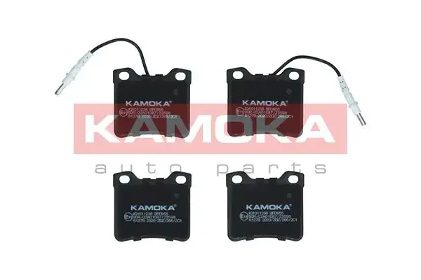 Задні тормозні (гальмівні) колодки Kamoka JQ1011238 (фото 1)