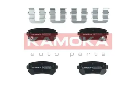 Задние тормозные колодки kamoka JQ101146 Hyundai Sonata nf