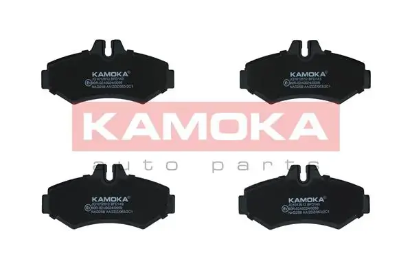 Задні тормозні (гальмівні) колодки Kamoka JQ1012612 (фото 1)