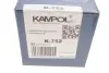 Колодки ручного (стоячого) тормоза kampol K-752
