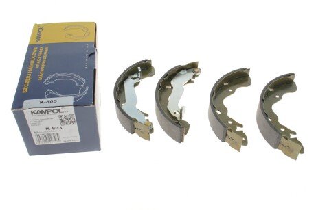 Колодки ручного (стоячого) тормоза kampol K803
