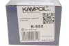 Колодки ручного (стоячого) гальма Kampol K-808 (фото 4)