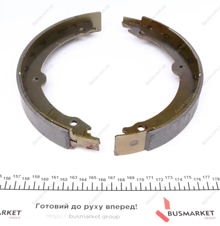Колодки ручного (стоячого) тормоза kampol K818