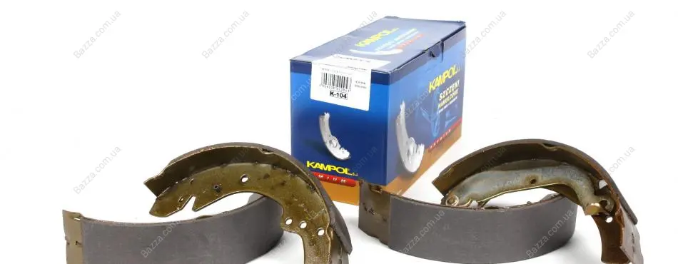 Колодки ручного (стоячого) гальма Kampol K-104 (фото 1)