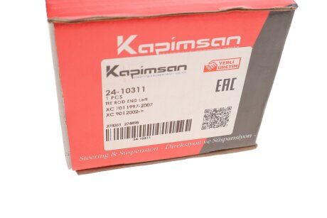 Накінечник кермової тяги kapimsan 2410311